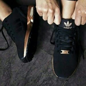 Adidas Flux Black/Gold/Copper