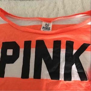 VS pink crop top