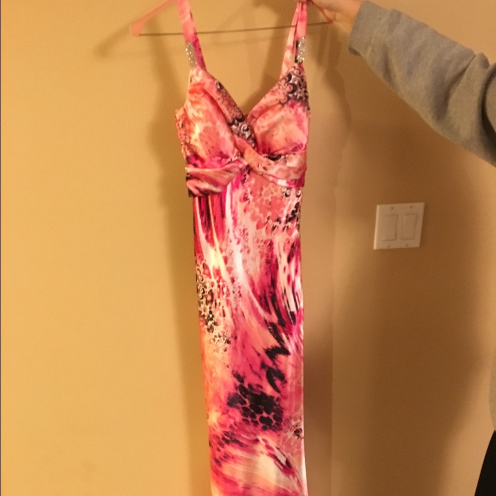 Pink dress!