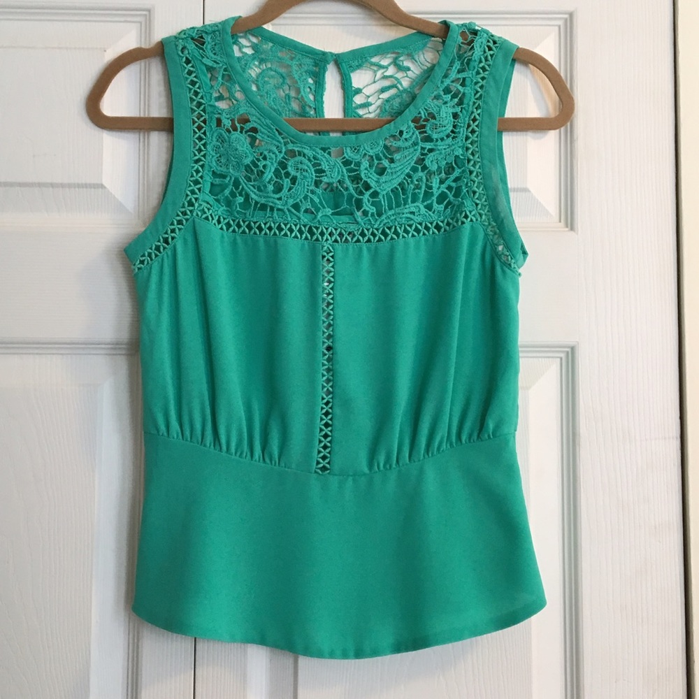 Naked Zebra Peplum Top