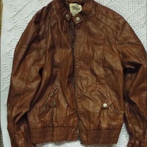 Brown long sleeve jacket