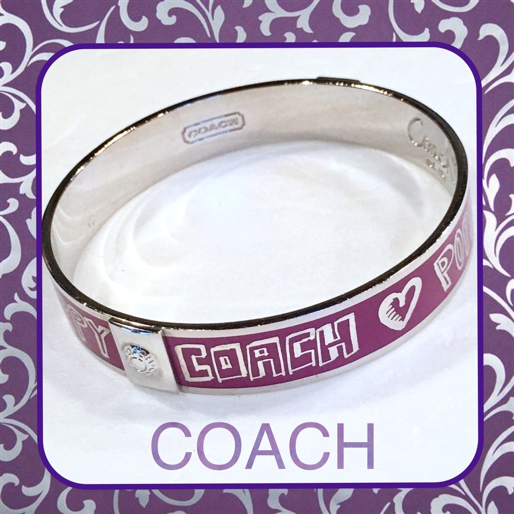 🎉🎉2XHP 3/14 & 9/8/17🎉🎉COACH POPPY Bangle - Picture 1 of 5