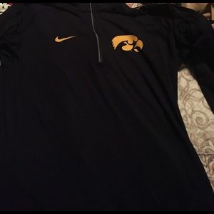 Nike iowa Hawkeyes halfzip