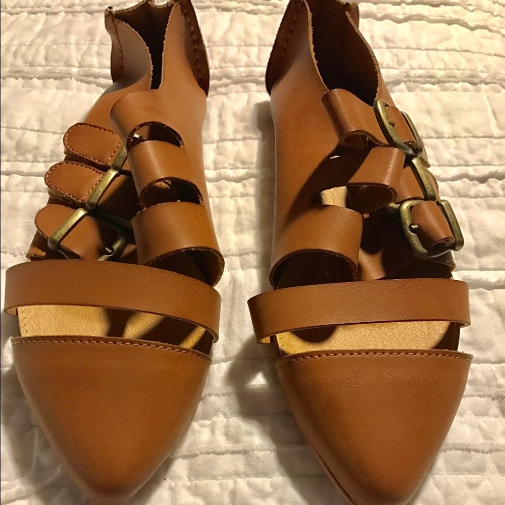 Vegan Leather Sandals