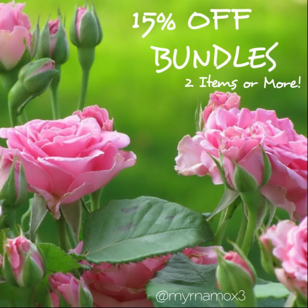🌸Bundle & Save!🌸15% OFF Bundles!🌸