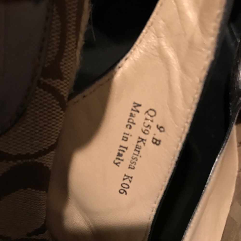 Coach metallic Slingback wedge - Picture 8 of 8