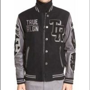 True Religion Varsity Jacket