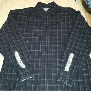 Plaid button down shirt. Like new condition