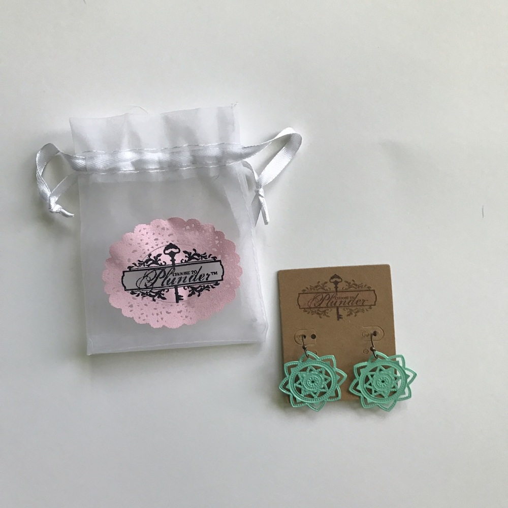 Plunder Jewelry Mint Earrings