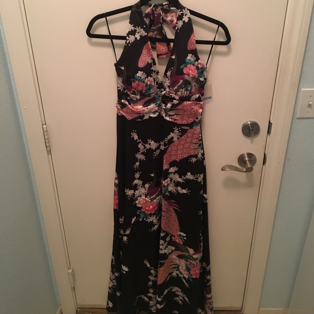 Asian-inspired dress
