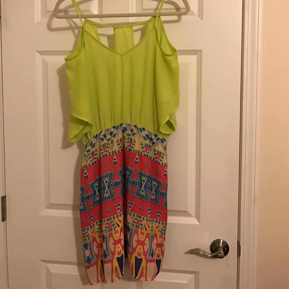 Very cute multi colored dress