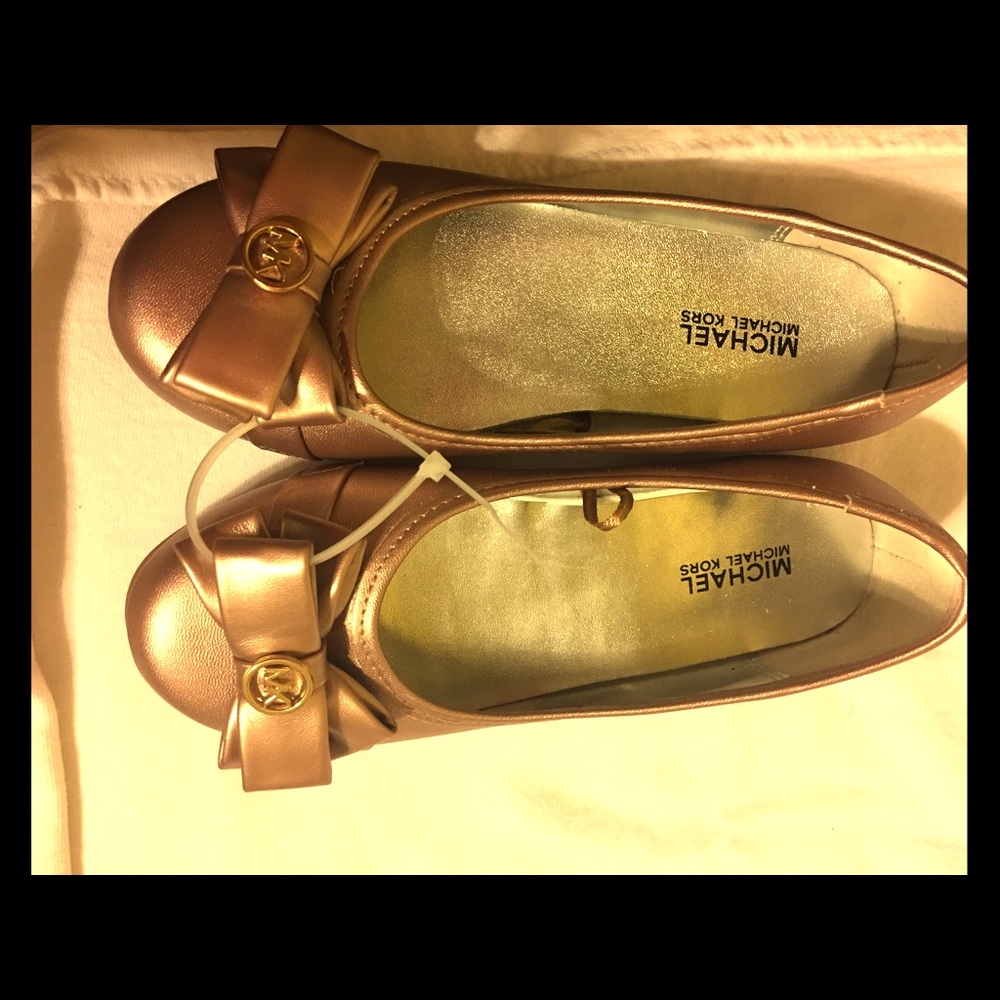 Michael Kors Rose Gold Flats**SOLD**