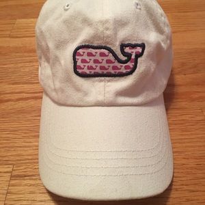 Vineyard Vines Women's White Baseball Hat