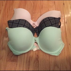 PINK everywhere bra bundle