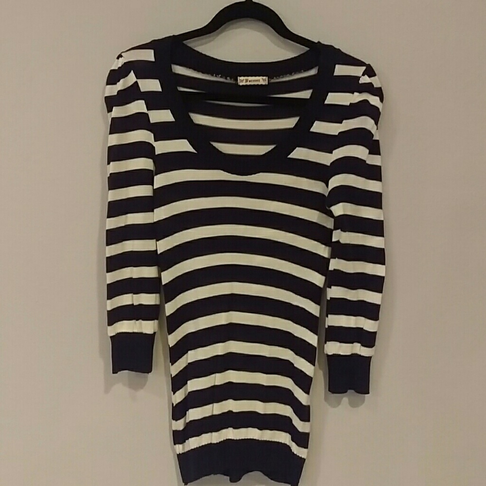 Adorable striped sweater