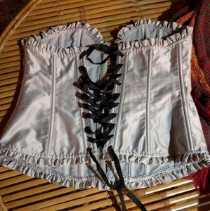 Victoria's Secret silver corset