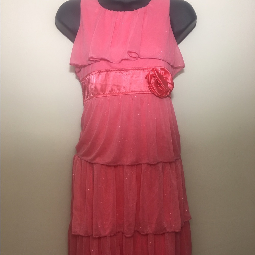 Pink Sparkle Kids Dress