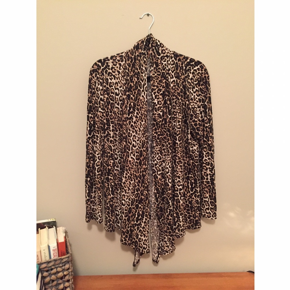 🐆 Leopard Cardigan