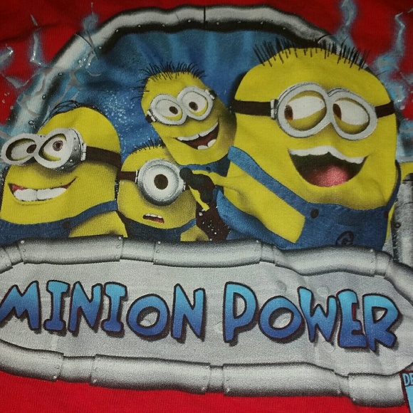 BOYS "Minion Power" Despicable Me movie Shirt - Picture 2 of 6