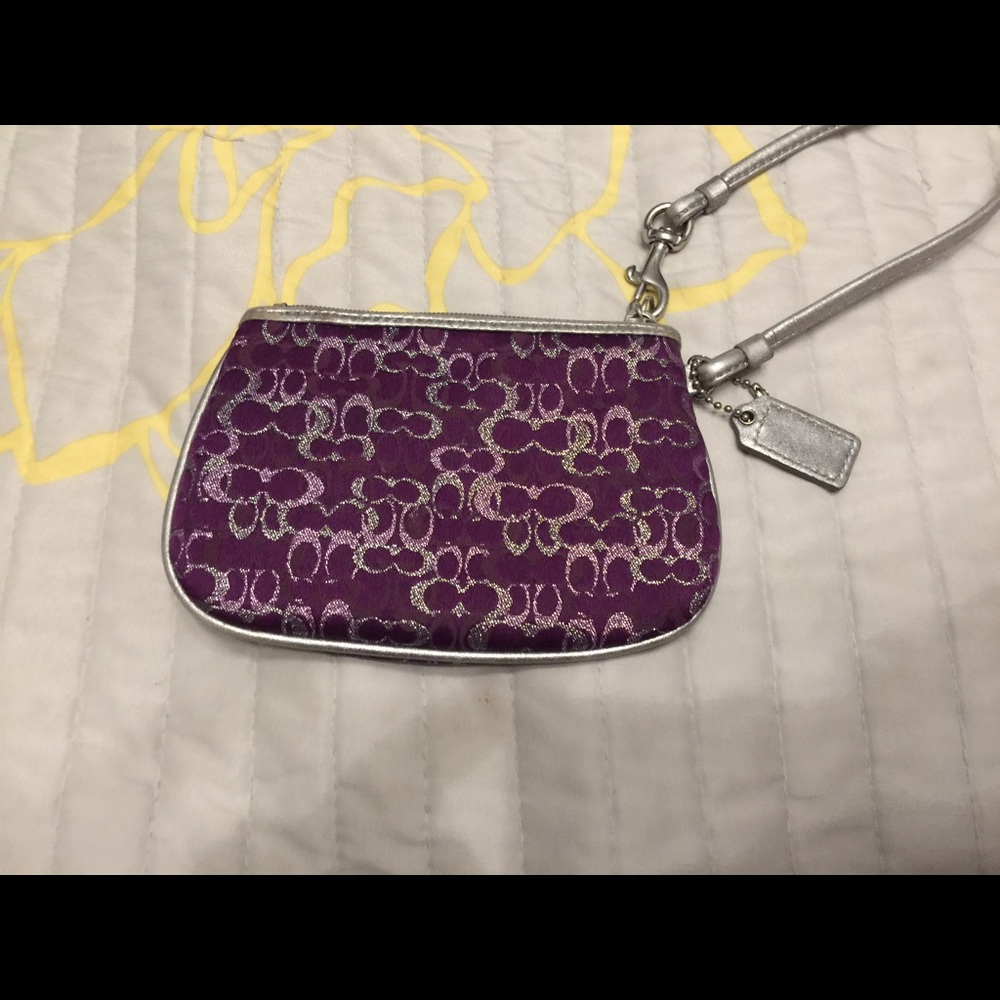 Coach wristlet