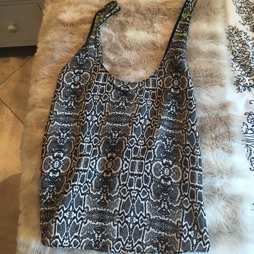 Dolce vita print top