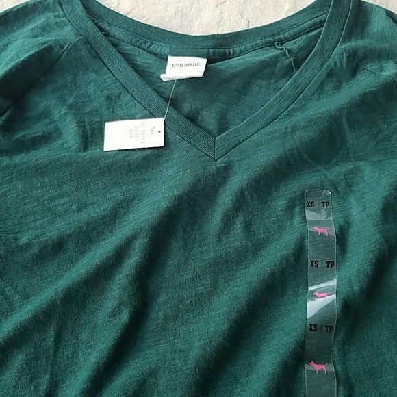 NWT PINK VS Oversized Solid Tee - Picture 4 of 4