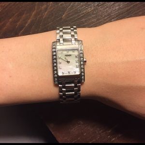 Fendi watch with sapphire crystals