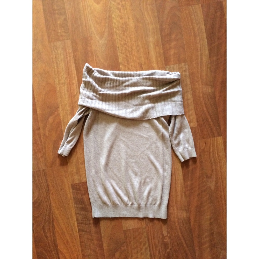 Off the shoulder sweater