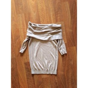 Off the shoulder sweater
