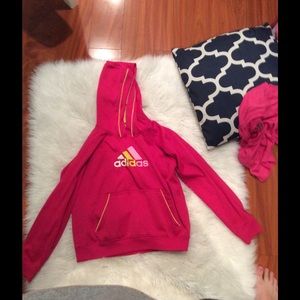 Girls adidas youth large sweatshirt!