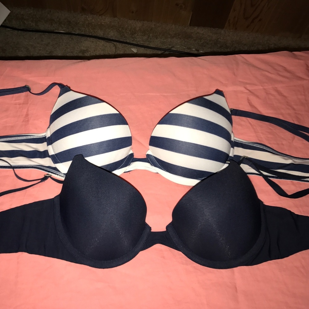 Two Hollister Gilly Hicks bras