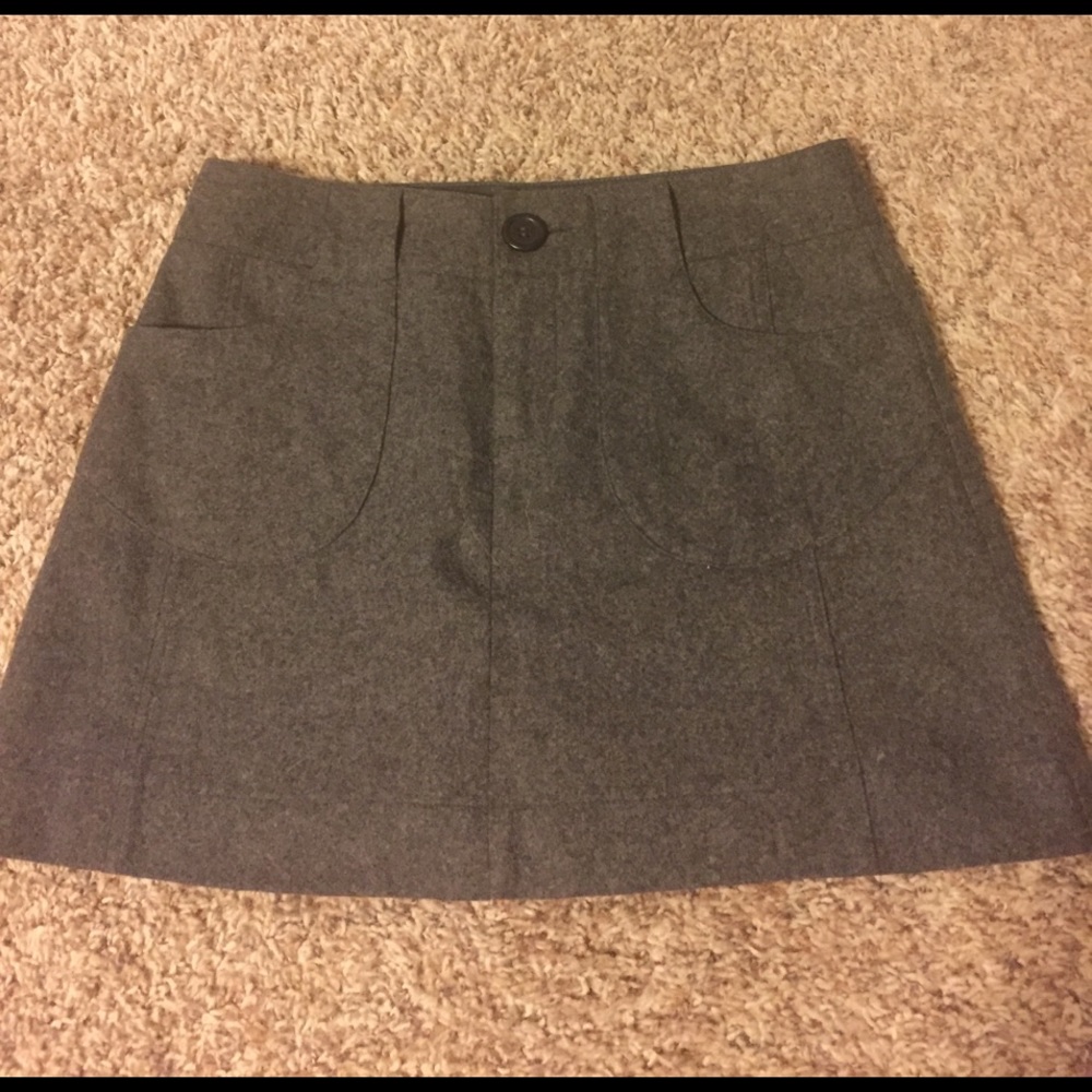 Gray skirt