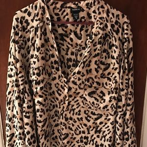 Torrid Animal Print Shirt