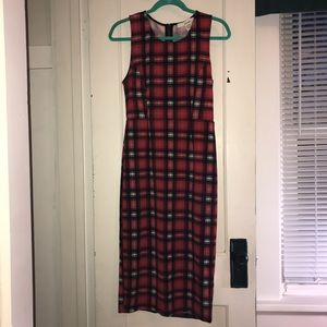 Plaid Sans Souci Dress