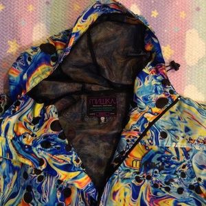 Jackets & Coats - MISHKA OIL SLICK JACKET SZ S UNISEX Jackets & Coats - MISHKA OIL SLICK JACKET SZ S UNISEX