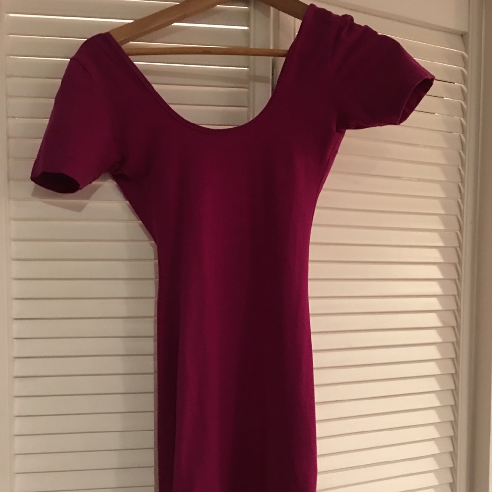 American Apparel Scoop Back Dress