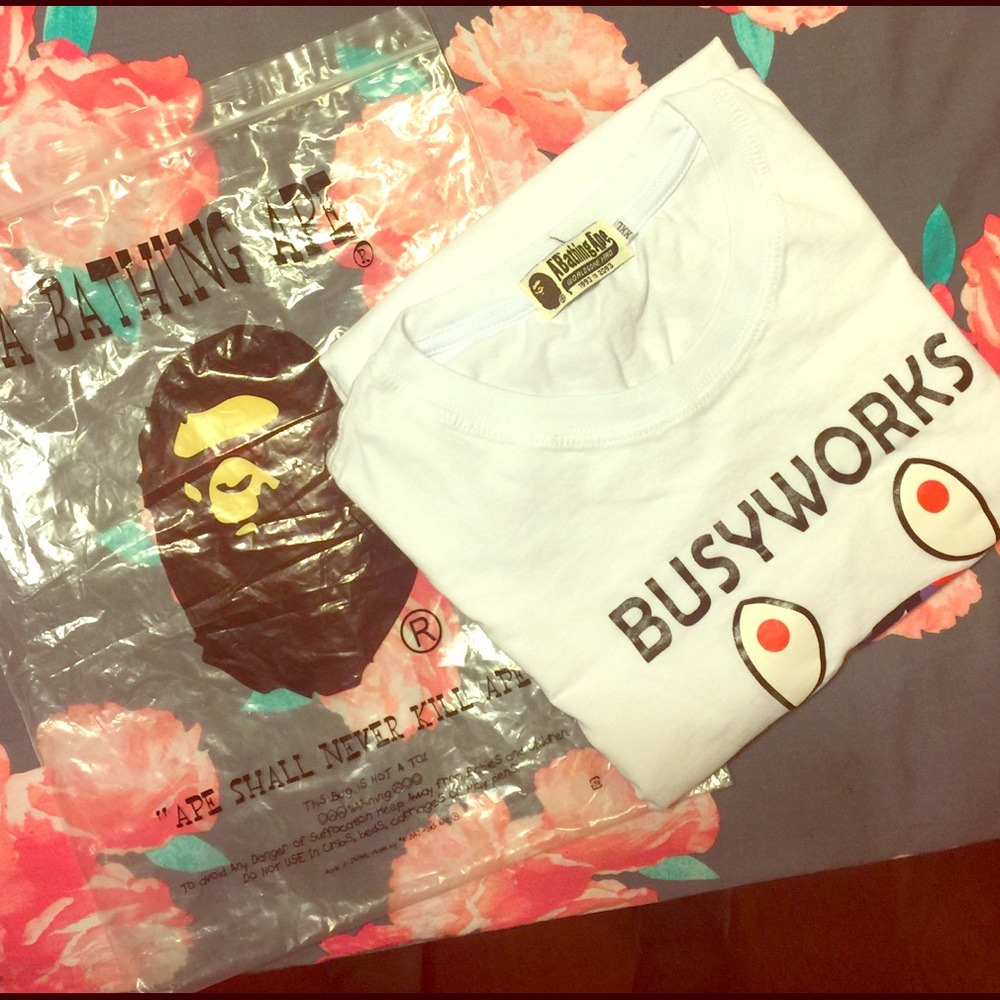 A bathing ape t shirt