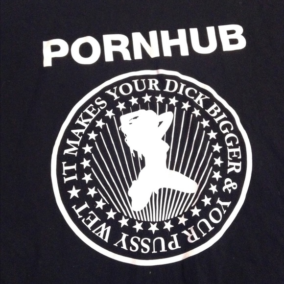 Tops - PORNHUB RAMONES PARODY TEE SZ XL Tops - PORNHUB RAMONES PARODY TEE SZ XL