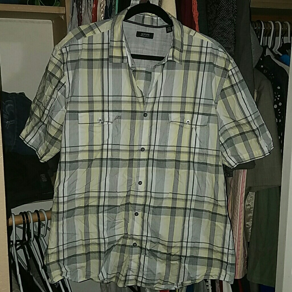 Alfani XXL Regular fit button up