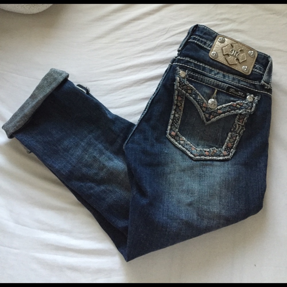 miss me crop size 26