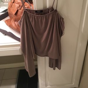 Long Sleeve Off the Shoulder Top