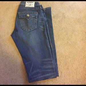 Medium wash TR bootcut jeans