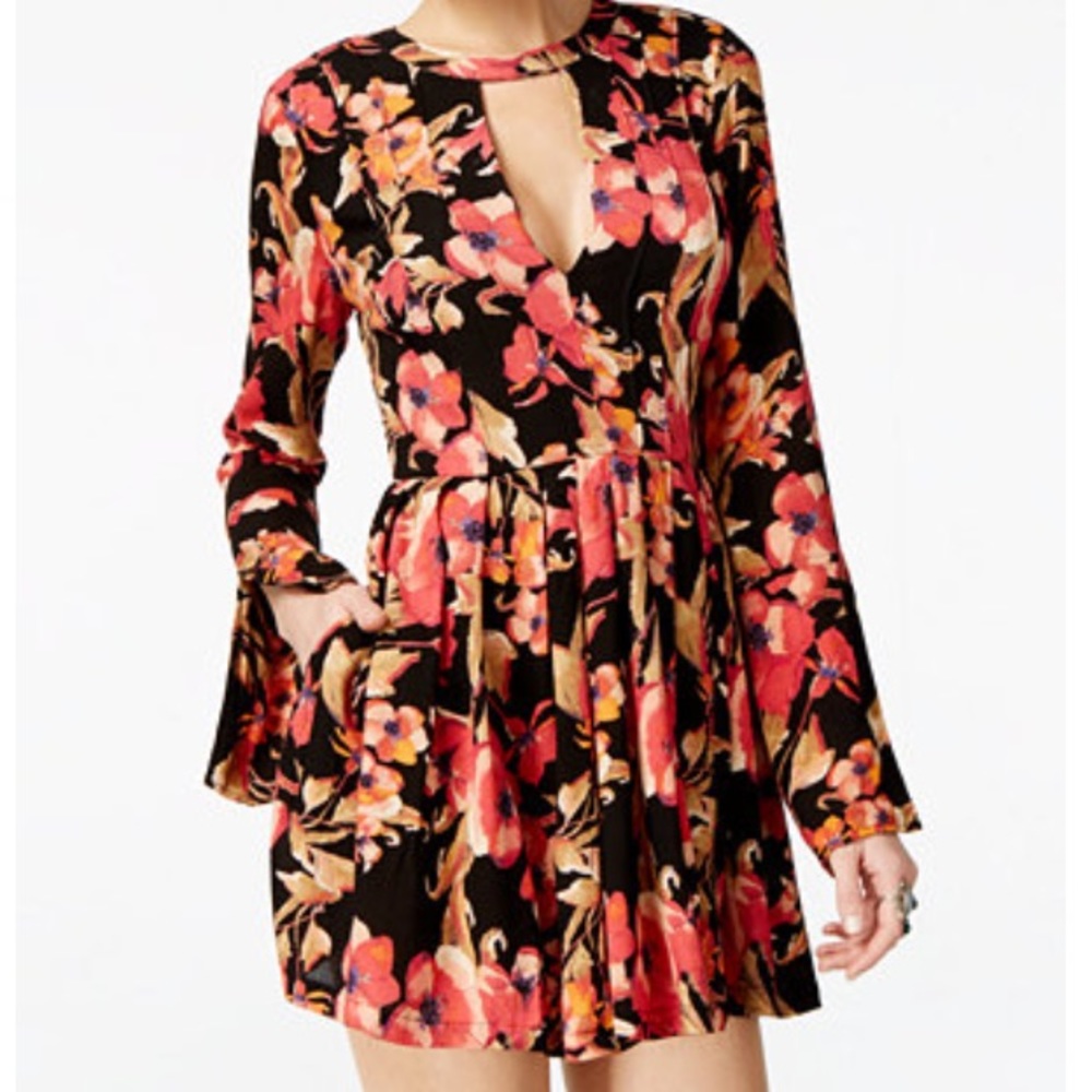 Free People Tegan Print Dress