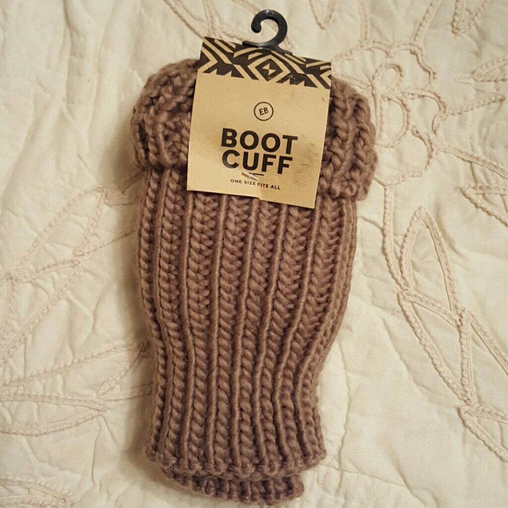 Free with any purchase. Boot Cuffs Tan. BNWT
