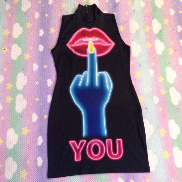 Dresses & Skirts - NYMPHA F U DRESS SZ L Dresses & Skirts - NYMPHA F U DRESS SZ L