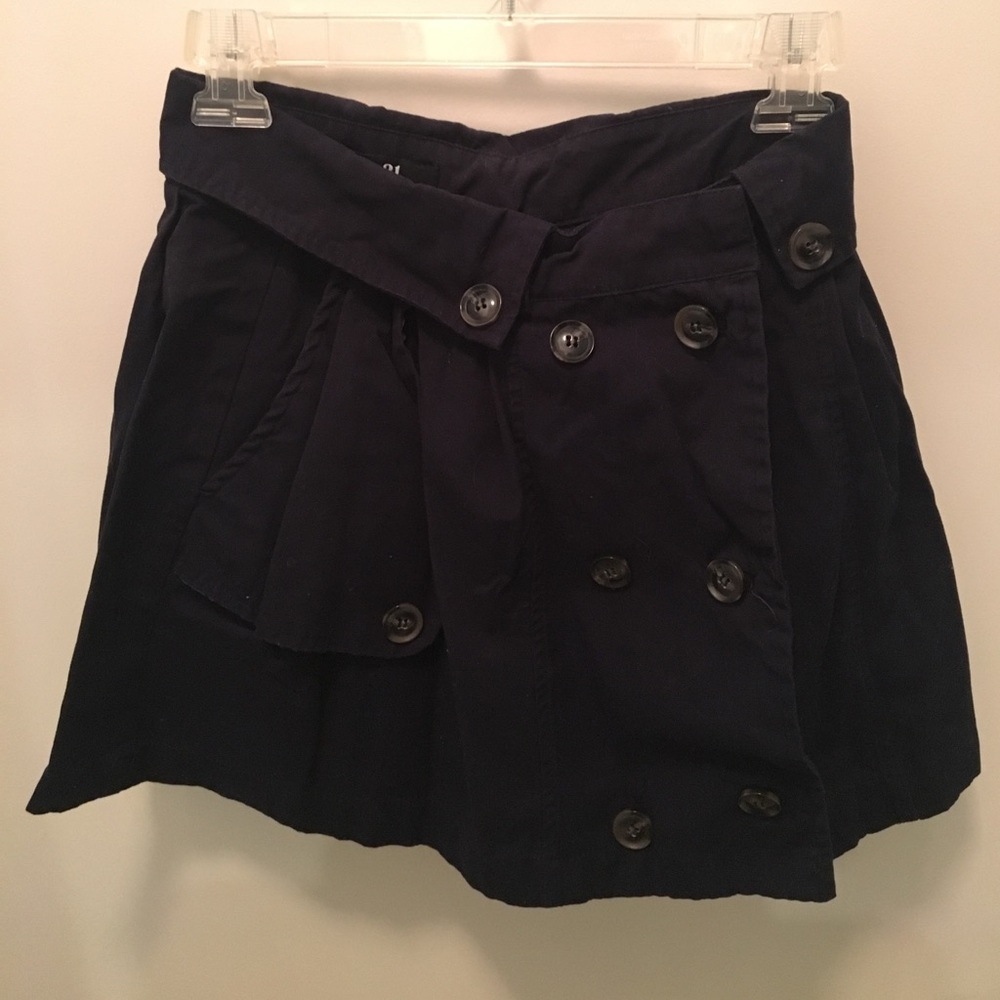 Navy blue skirt