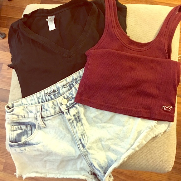 Pants - 🔥🔥T-SHIRT, TANK & SHORT (small) BUNDLE😎