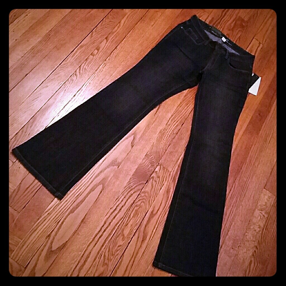 KENNETH COLE : BOOT CUT : LOW RISE : FLARED