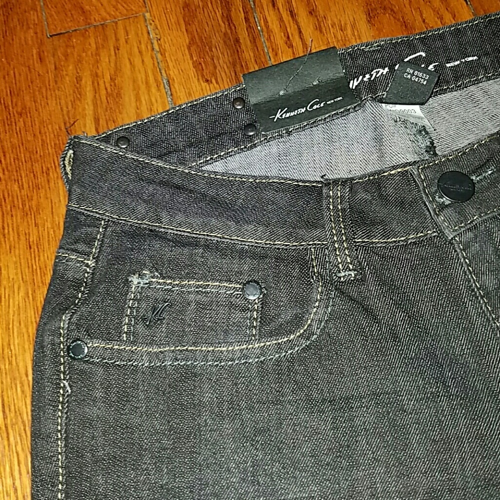 KENNETH COLE : BOOT CUT : LOW RISE : FLARED - Picture 2 of 4