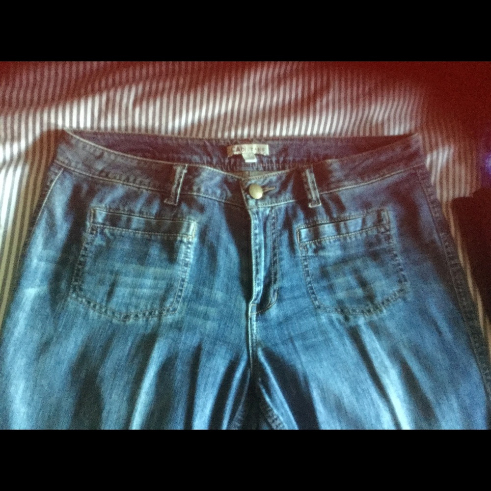 CAbi boot cut jeans